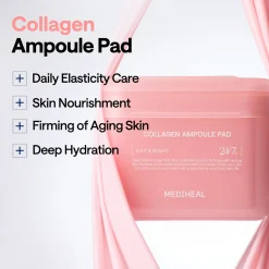 Mediheal Collagen Ampoule Pad 100 Pads