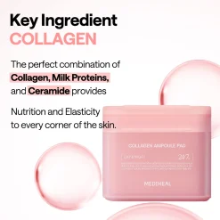 Mediheal Collagen Ampoule Pad 100 Pads