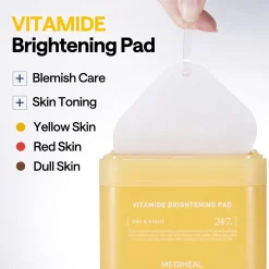 Mediheal Vitamide Brightening Pads 100 Pads