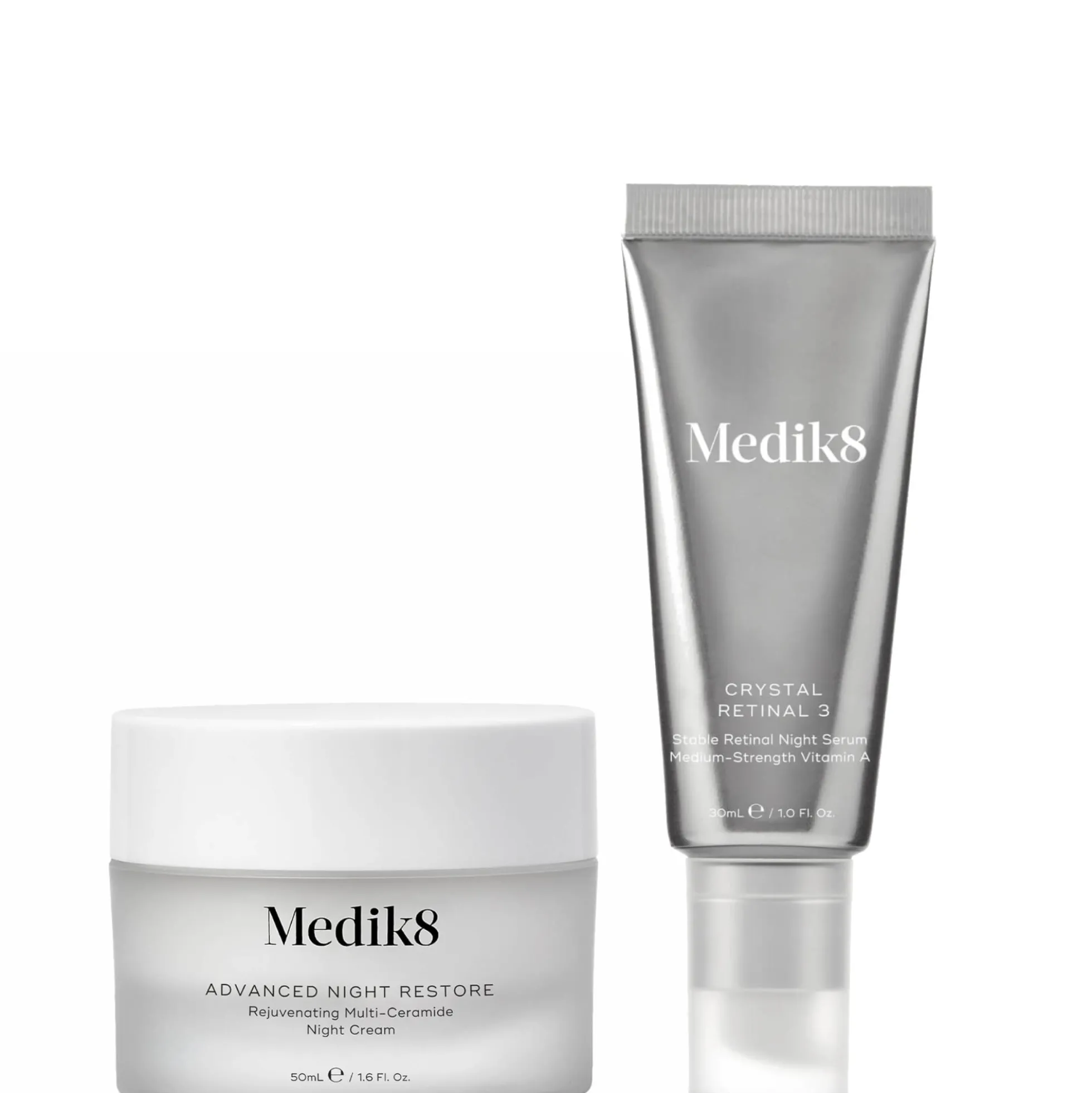 Medik8 Crystal Retinal 3 and Advanced Night Restore