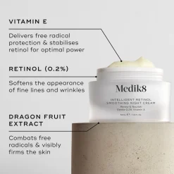 Medik8 Intelligent Retinol Smoothing Night Cream 50ml