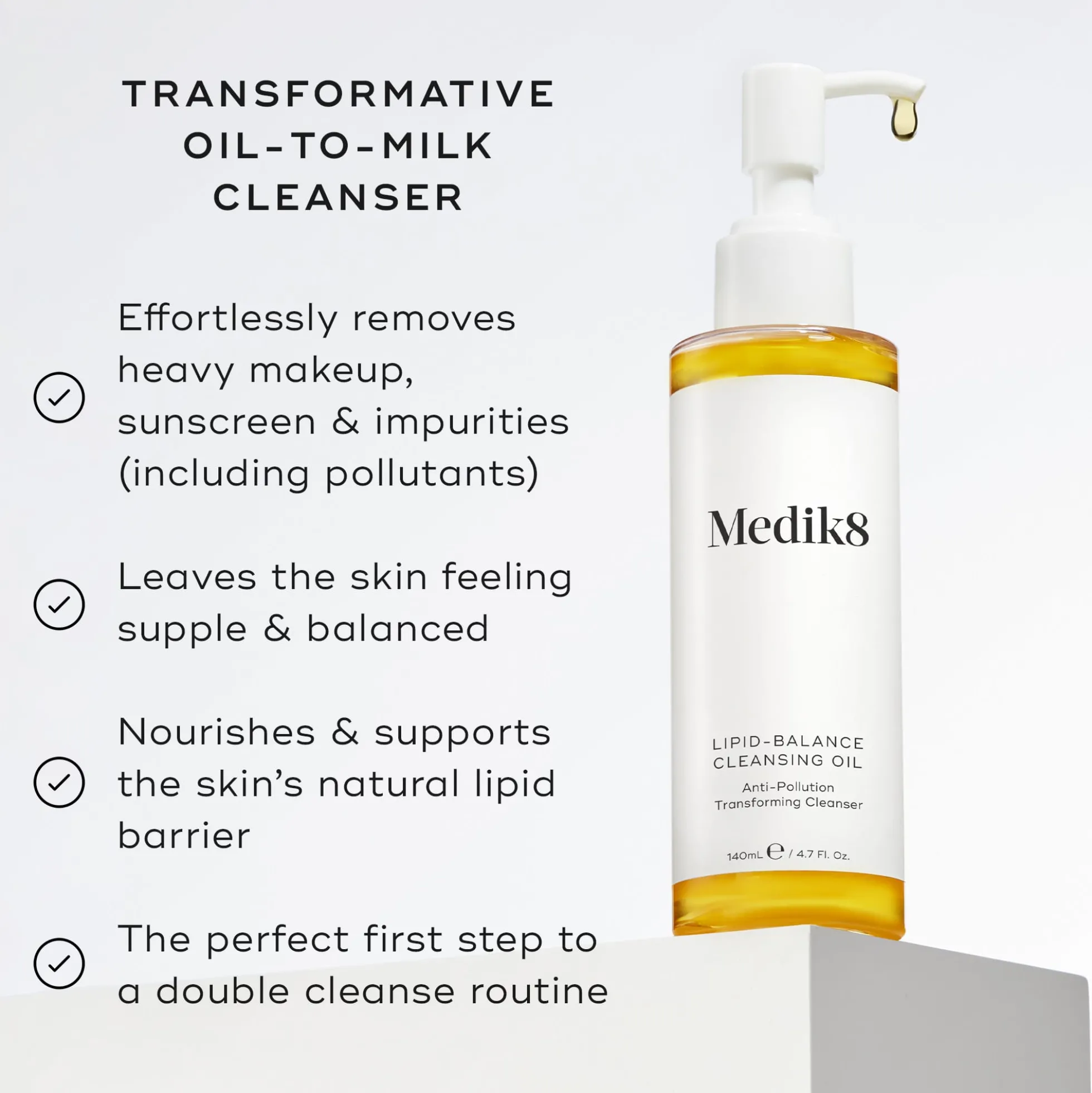 Medik8 Lipid - Balance Cleansing Oil 140ml