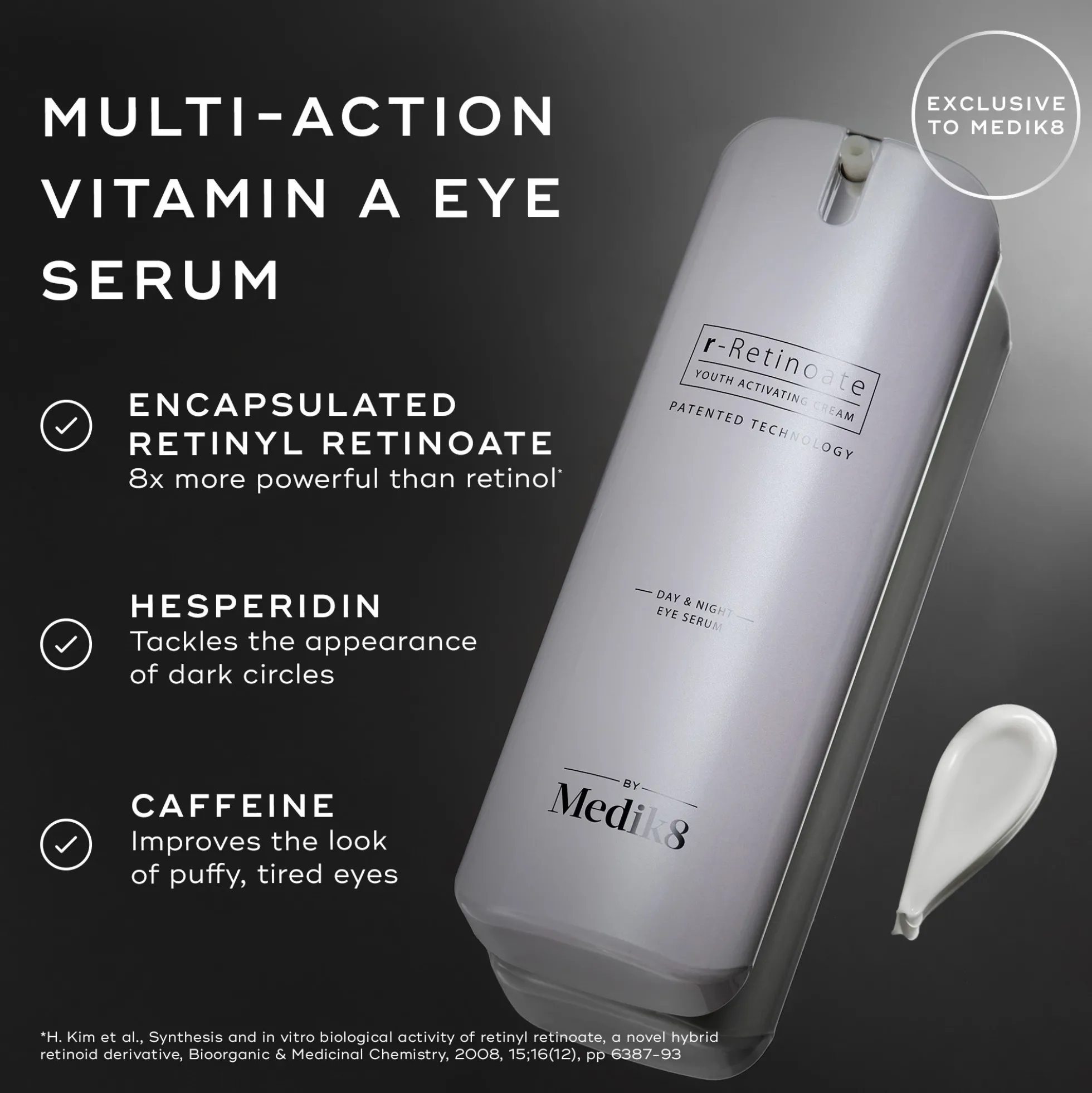 Medik8 r-Retinoate Day and Night Eye Serum 15ml