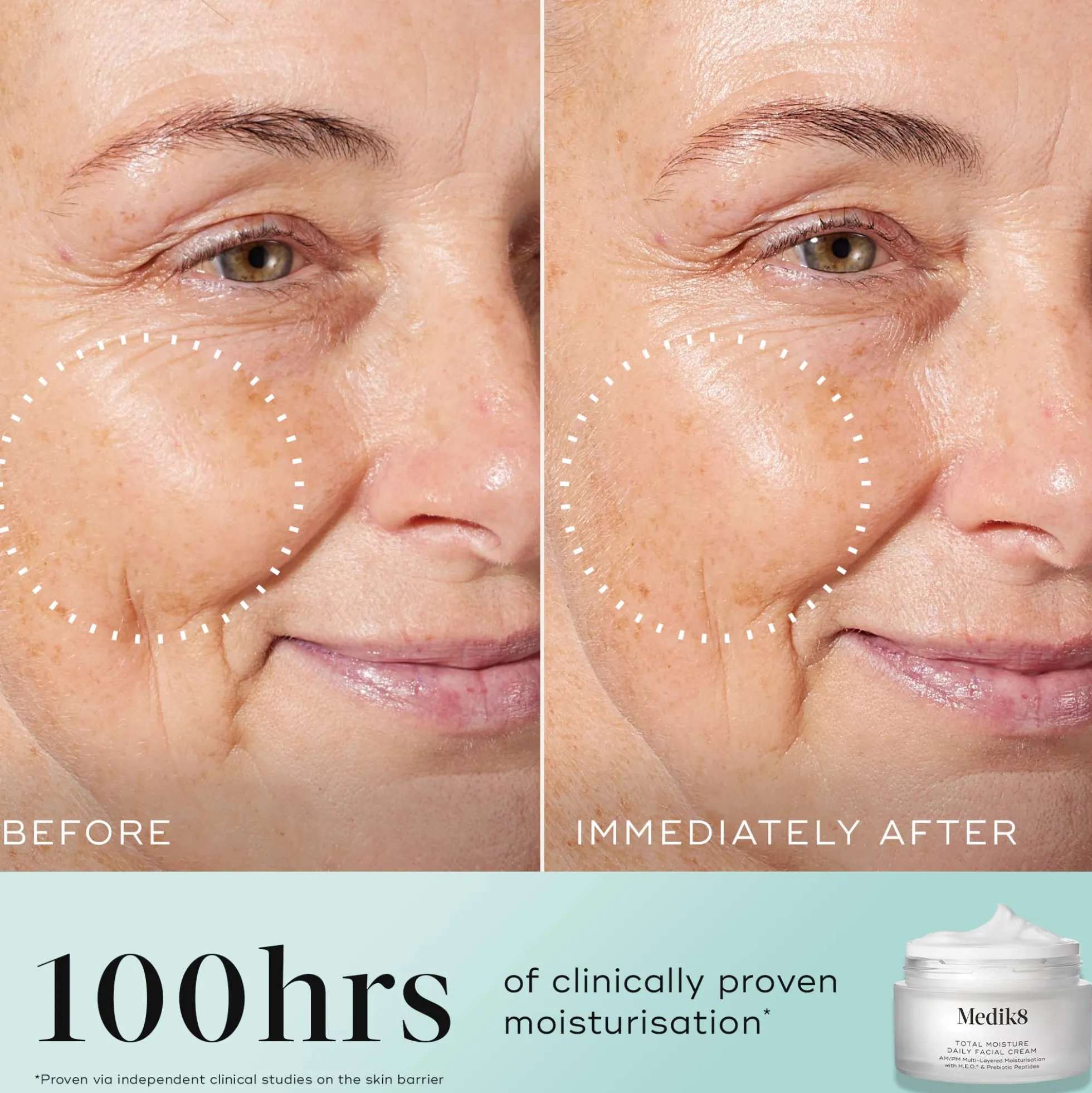 Medik8 Total Moisture Daily Facial Cream 50ml