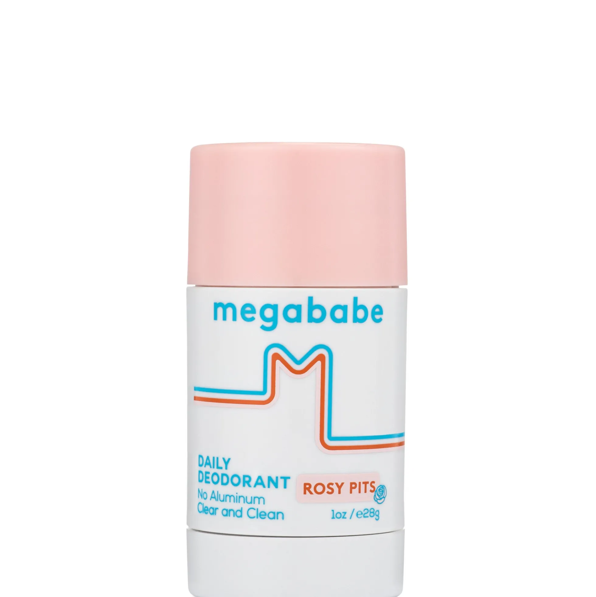 Megababe Rosy Pits Daily Deodorant Mini 28g