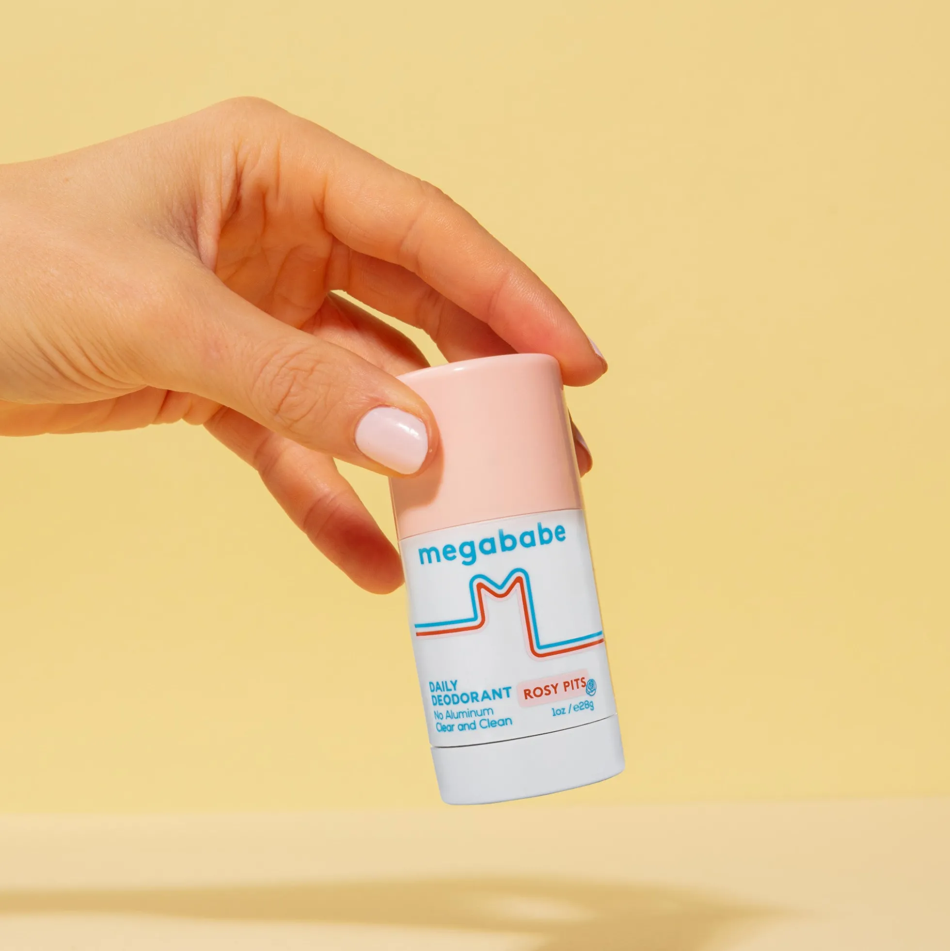 Megababe Rosy Pits Daily Deodorant Mini 28g