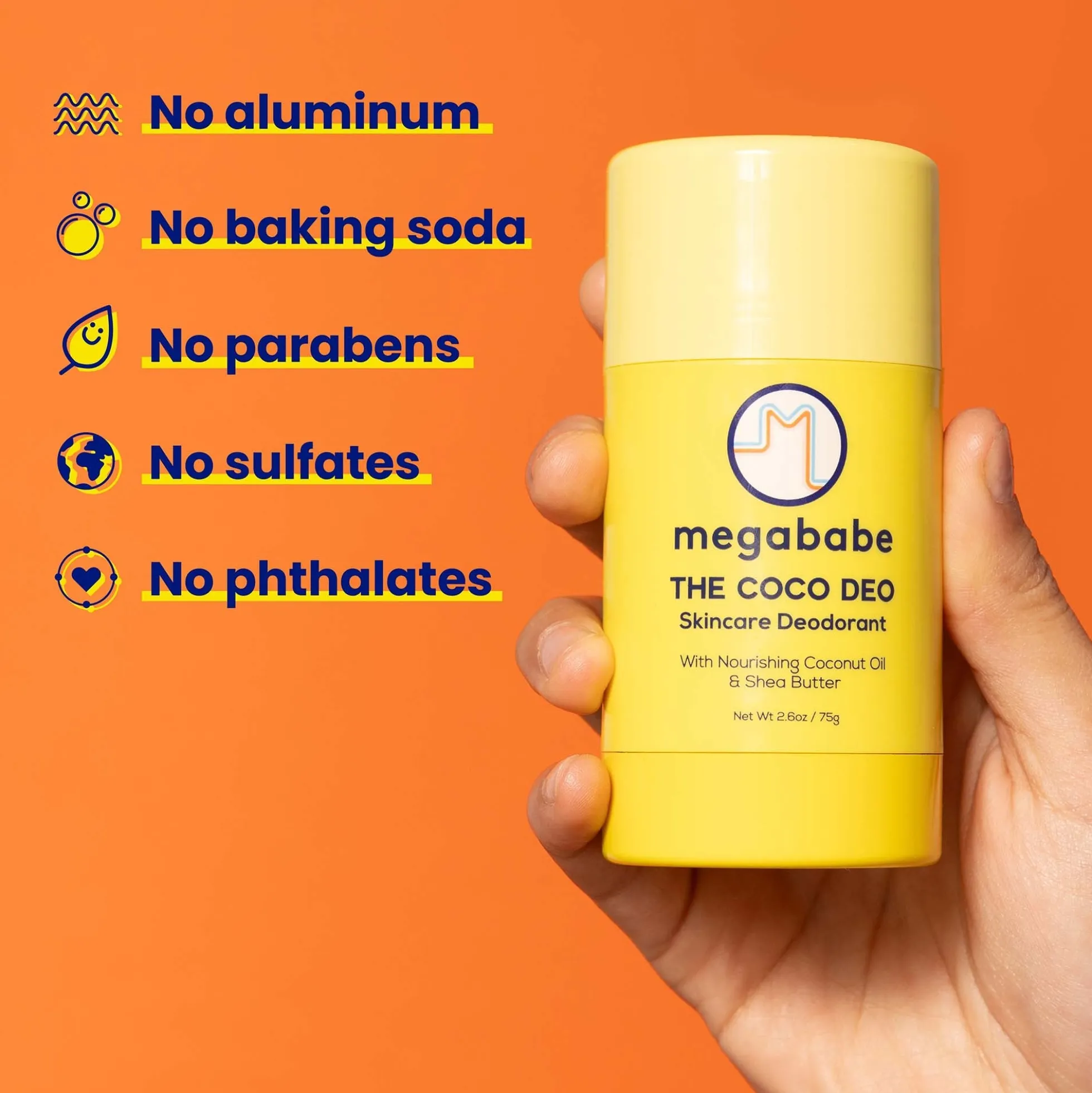 Megababe The Coco Deo Skincare Deodorant 75g