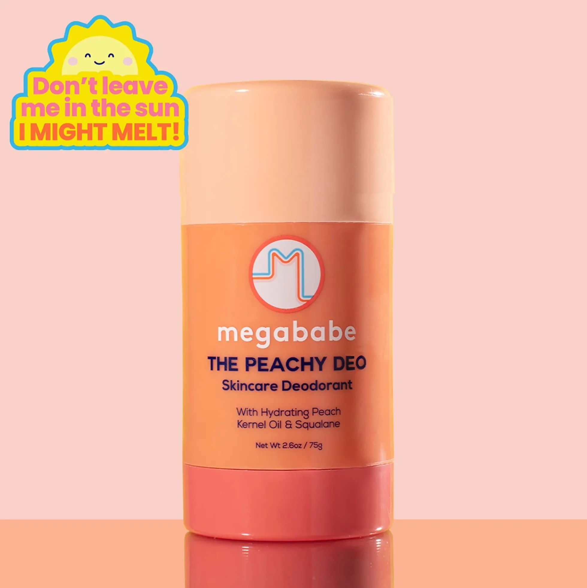 Megababe The Peachy Deo Skincare Deodorant 75g