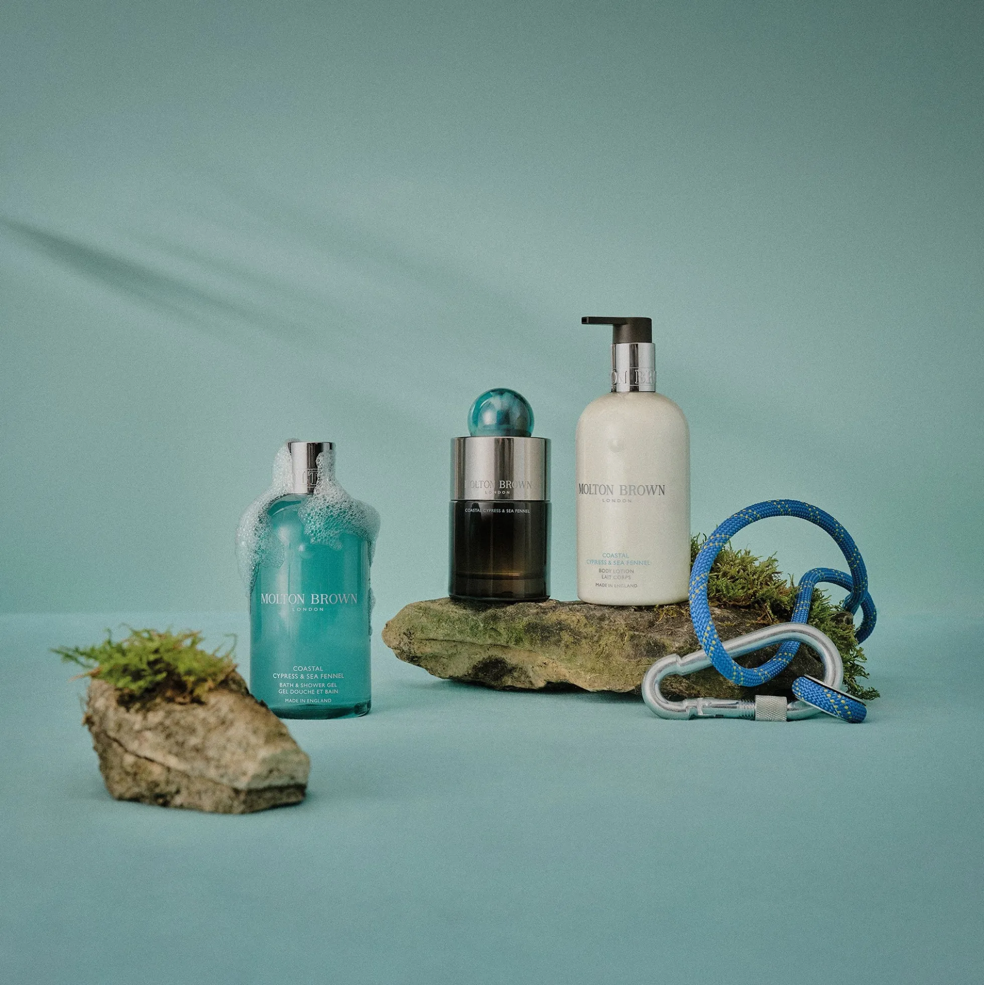 Molton Brown Coastal Cypress and Sea Fennel Bath and Shower Gel 300ml