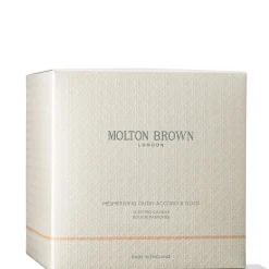 Molton Brown Mesmerising Oudh Accord and Gold Luxury Scented Triple Wick Candle 600g