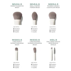 Morphe Along For The Glide 6-Piece Travel Brush Set (Worth £71.00)