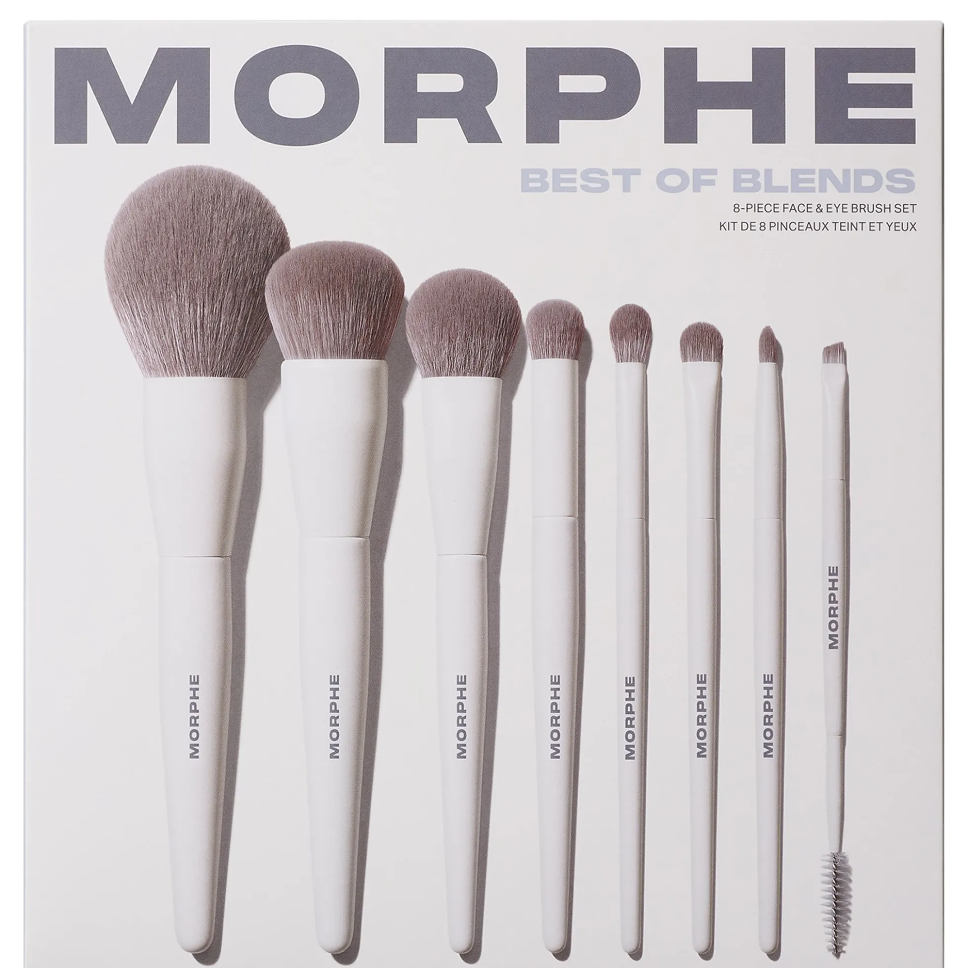 Morphe Best Of Blends 8-Piece Face & Eye Brush Set (Worth £82.00)