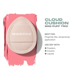 Morphe Cloud Cushion Mini Puff Trio (Nude)