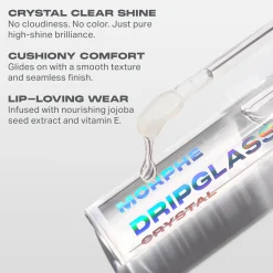 Morphe Dripglass Crystal Super Shine Lip Gloss