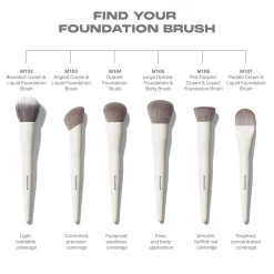 Morphe M103 Angled Cream & Liquid Foundation Brush