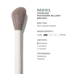 Morphe M201 Angled Powder Blush Brush