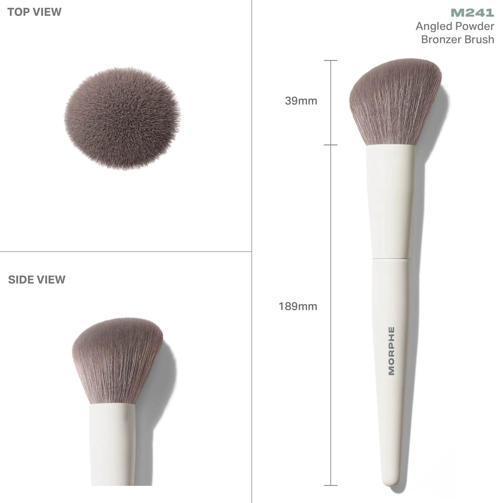 Morphe M241 Angled Powder Bronzer Brush