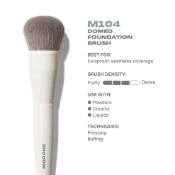 Morphe M104 Domed Foundation Brush