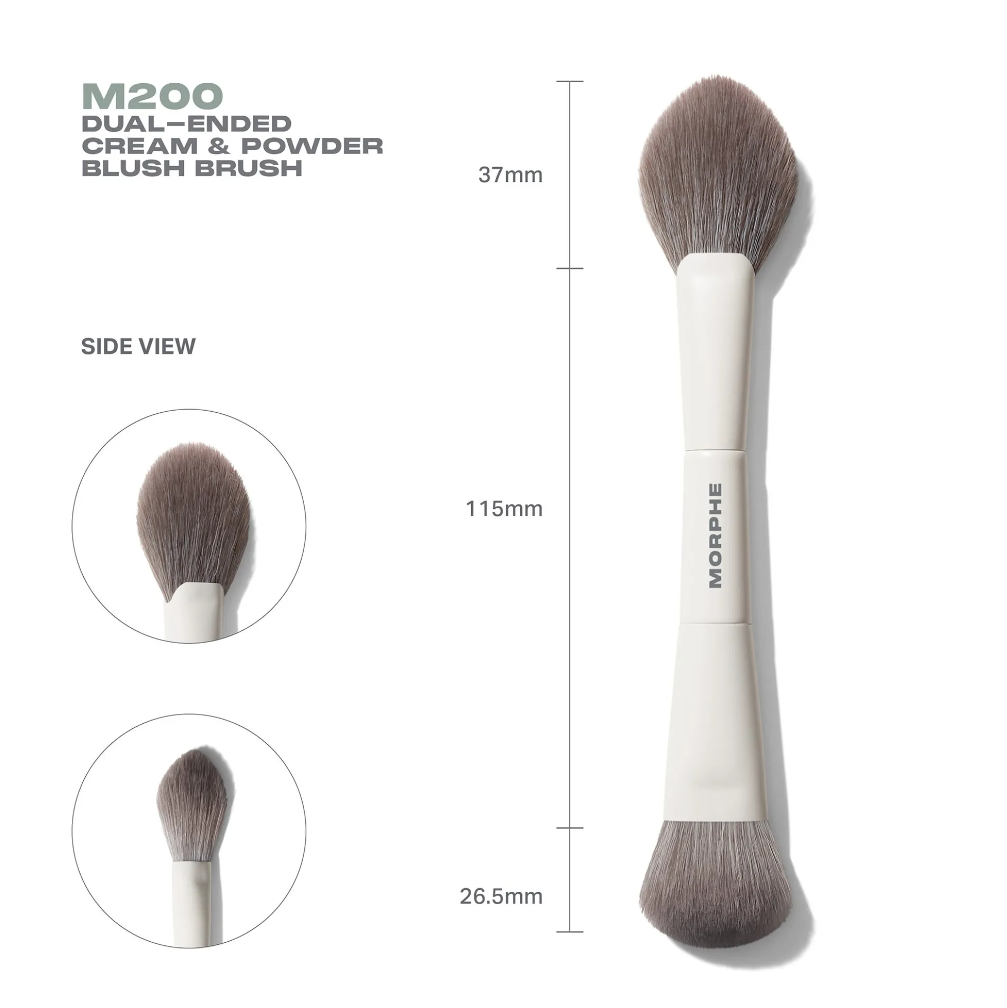 Morphe M200 Dual-Ended Blush Brush
