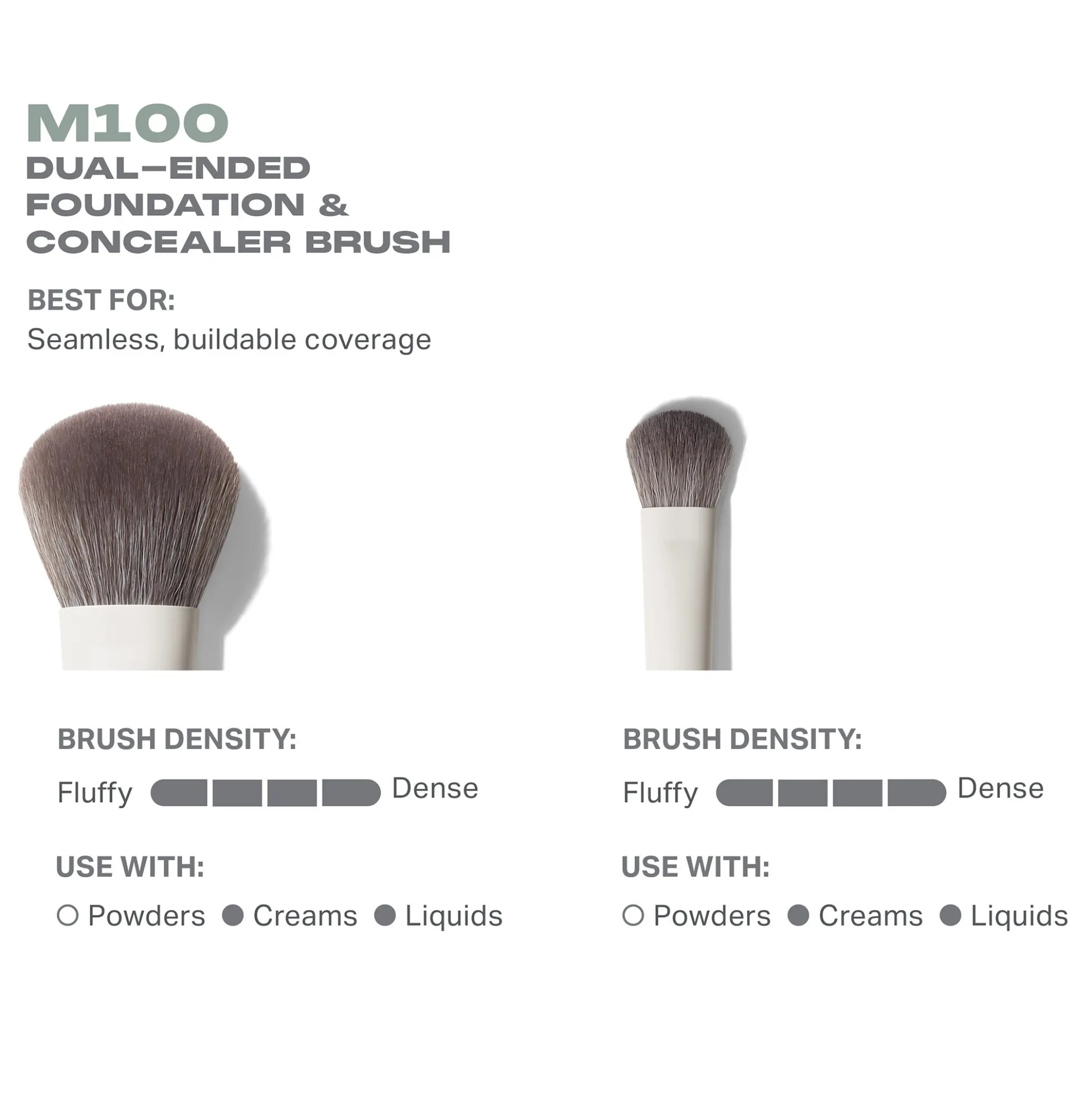 Morphe M100 Dual-Ended Face Brush
