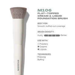 Morphe M106 Flat-Topped Foundation Brush
