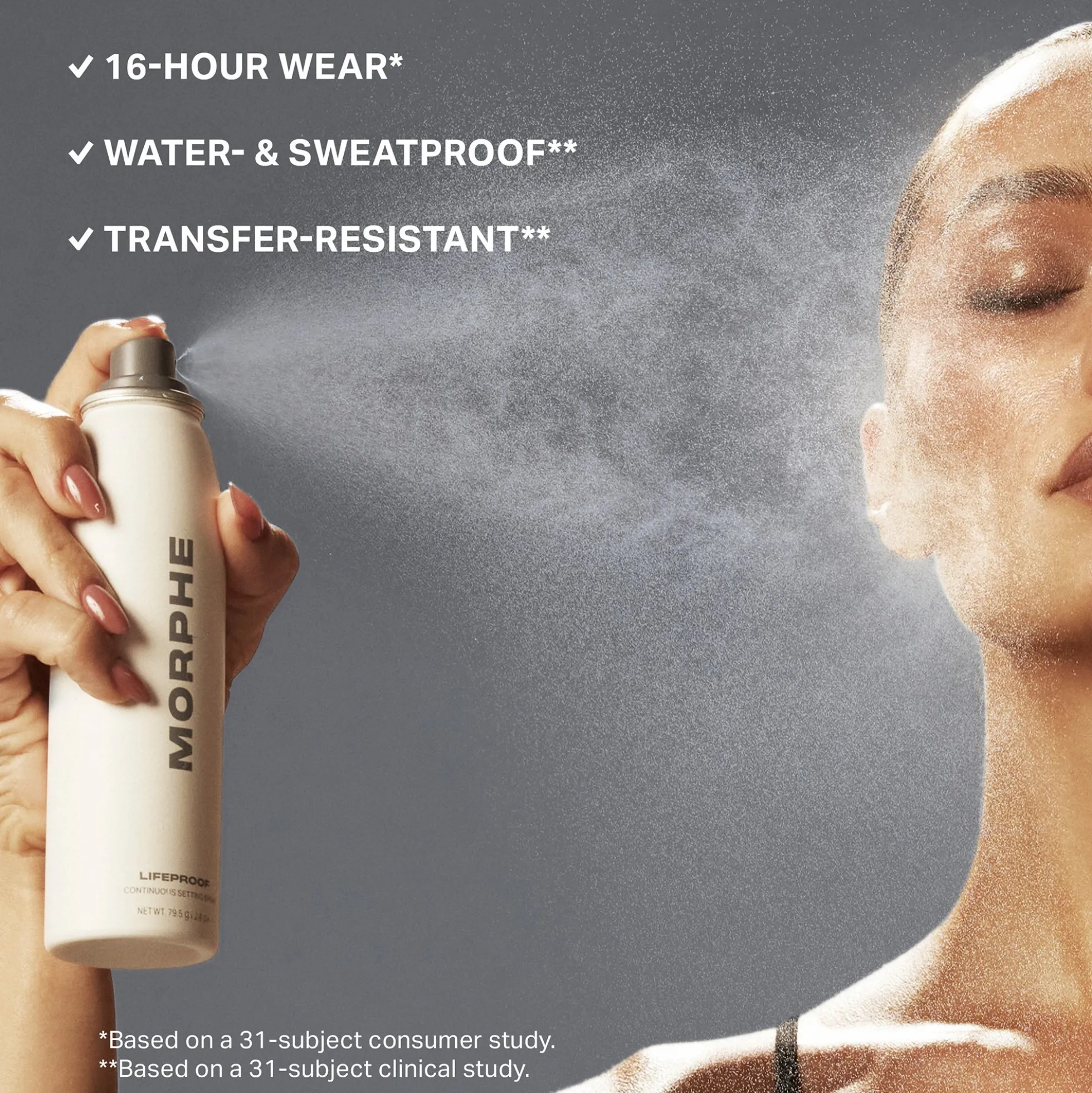 Morphe Mini Lifeproof Continuous Setting Mist
