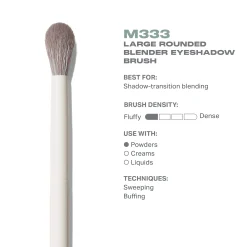 Morphe M333 Large Rounded Blender Eyeshadow Brush
