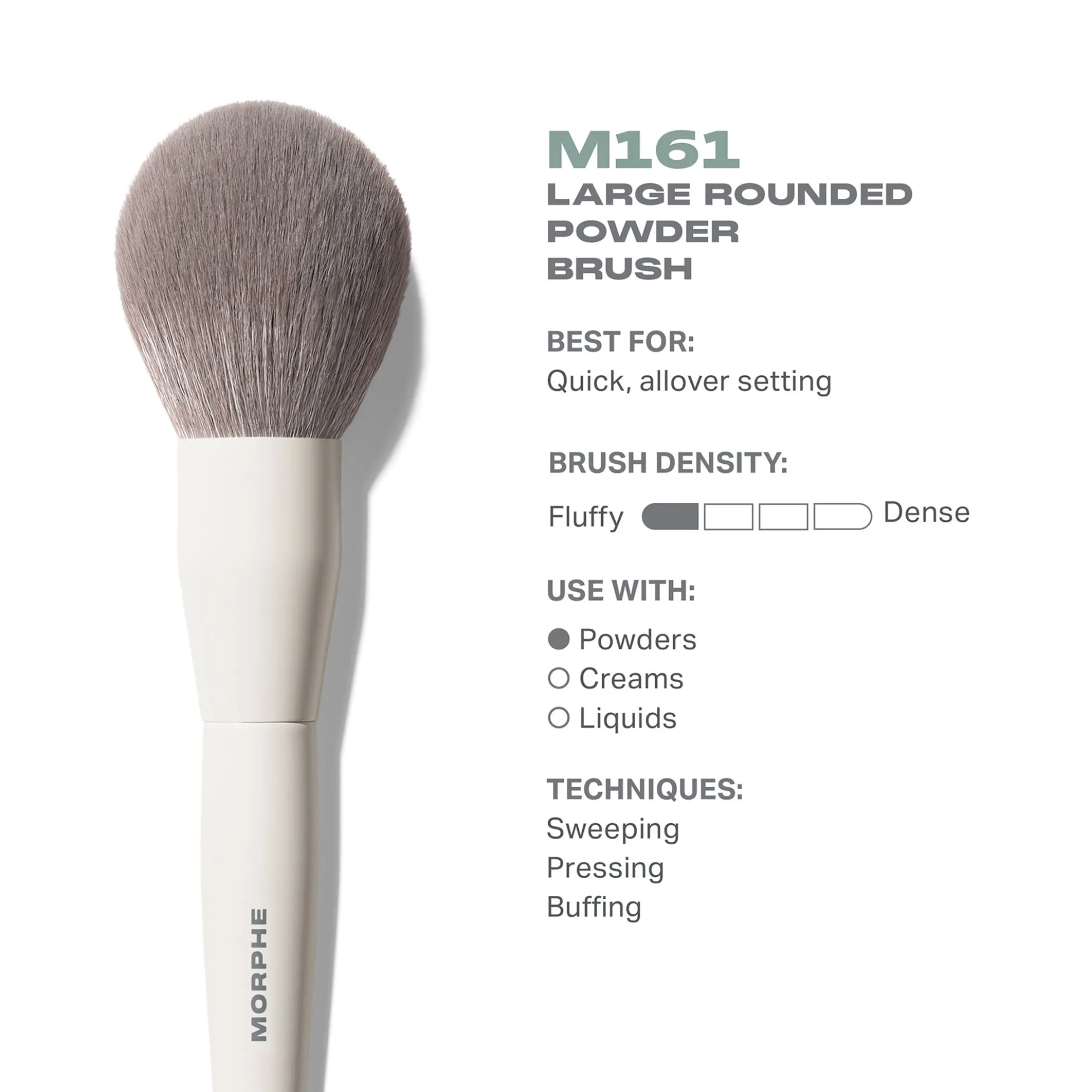 Morphe M161 Large Rounded Powder Brush