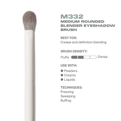 Morphe M332 Medium Rounded Blender Eyeshadow Brush