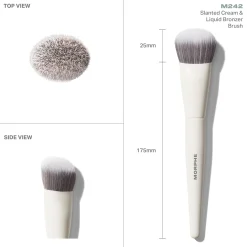 Morphe M242 Slanted Cream & Liquid Bronzer Brush
