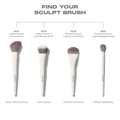 Morphe M243 Slanted Cream & Liquid Contour Brush