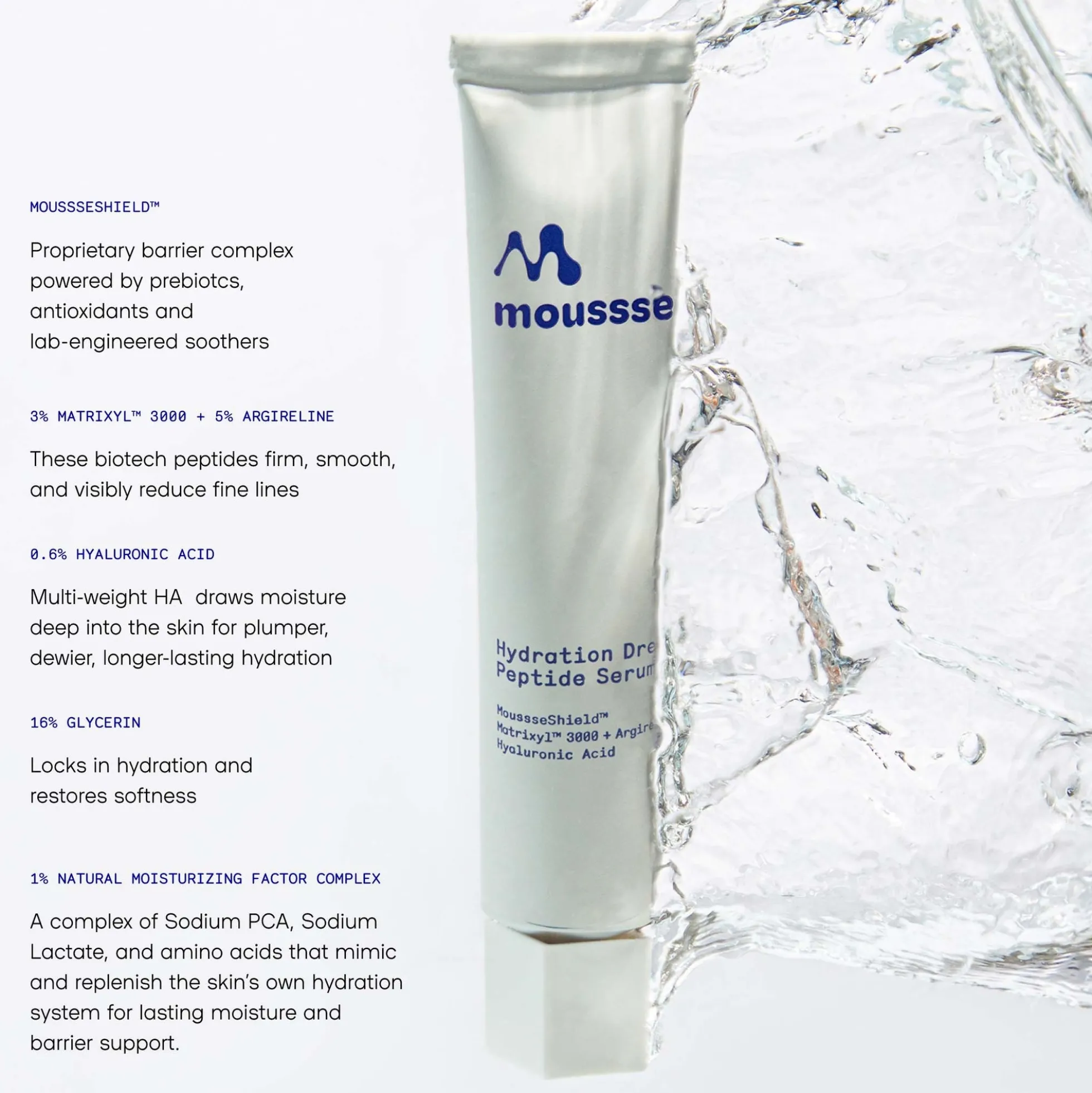Moussse Hydration Dream Peptide Serum 40ml