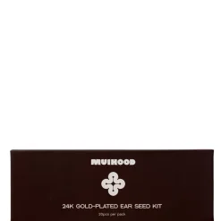 Muihood 24K Gold Plated Ear Seed Kit