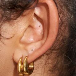 Muihood 24K Gold Plated Ear Seed Kit