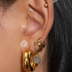 Muihood 24K Gold Plated Ear Seed Kit