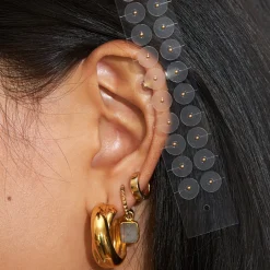 Muihood 24K Gold Plated Ear Seed Kit