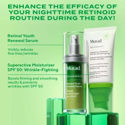 Murad Superactive Moisturiser SPF Wrinkle Fighting 50ml