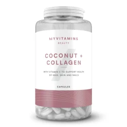 Myvitamins Coconut and Collagen, Unflavoured, 60 Capsules