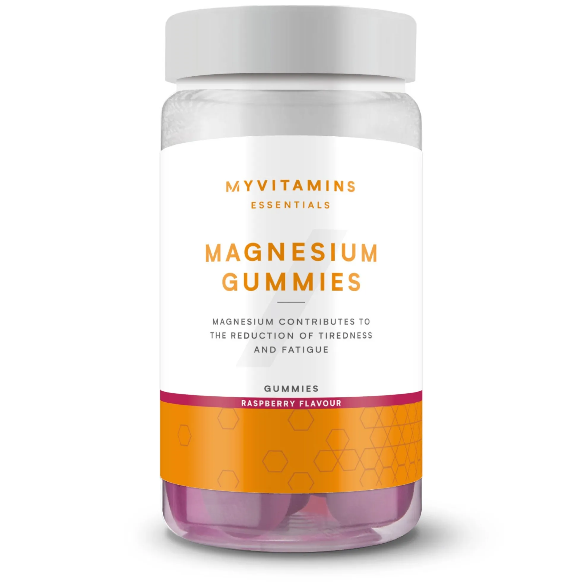 Myvitamins Magnesium Gummies, Raspberry Flavour, 30 Servings
