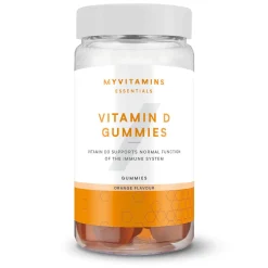 Myvitamins Vitamin D Gummies, Orange, 60 Servings