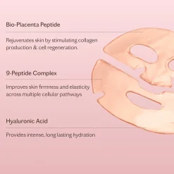 MZ Skin Bio-Placenta Peptide Reviving Hydrogel Face Mask - Single