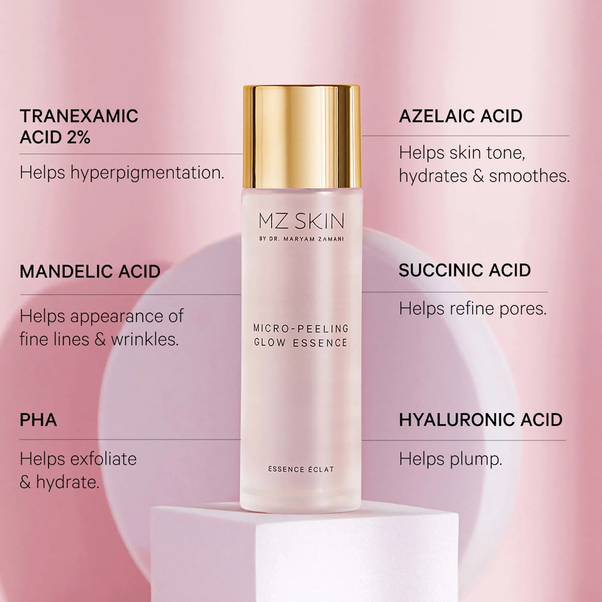 MZ Skin Micro-Peeling Glow Essence 100ml