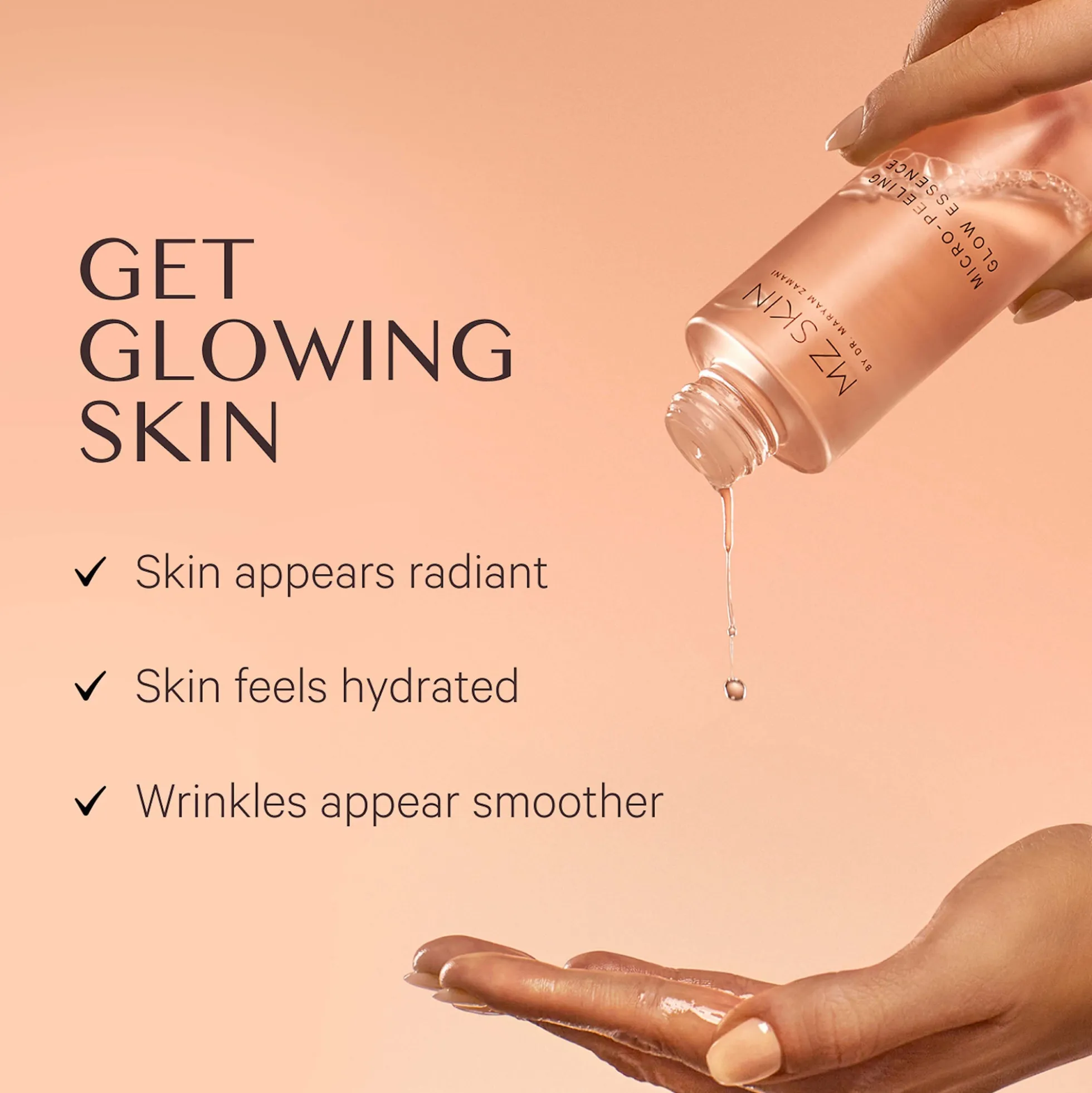 MZ Skin Micro-Peeling Glow Essence 100ml