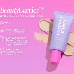 Naked Sundays Beauty Barrier Mineral Perfecting Priming Lotion 50ml