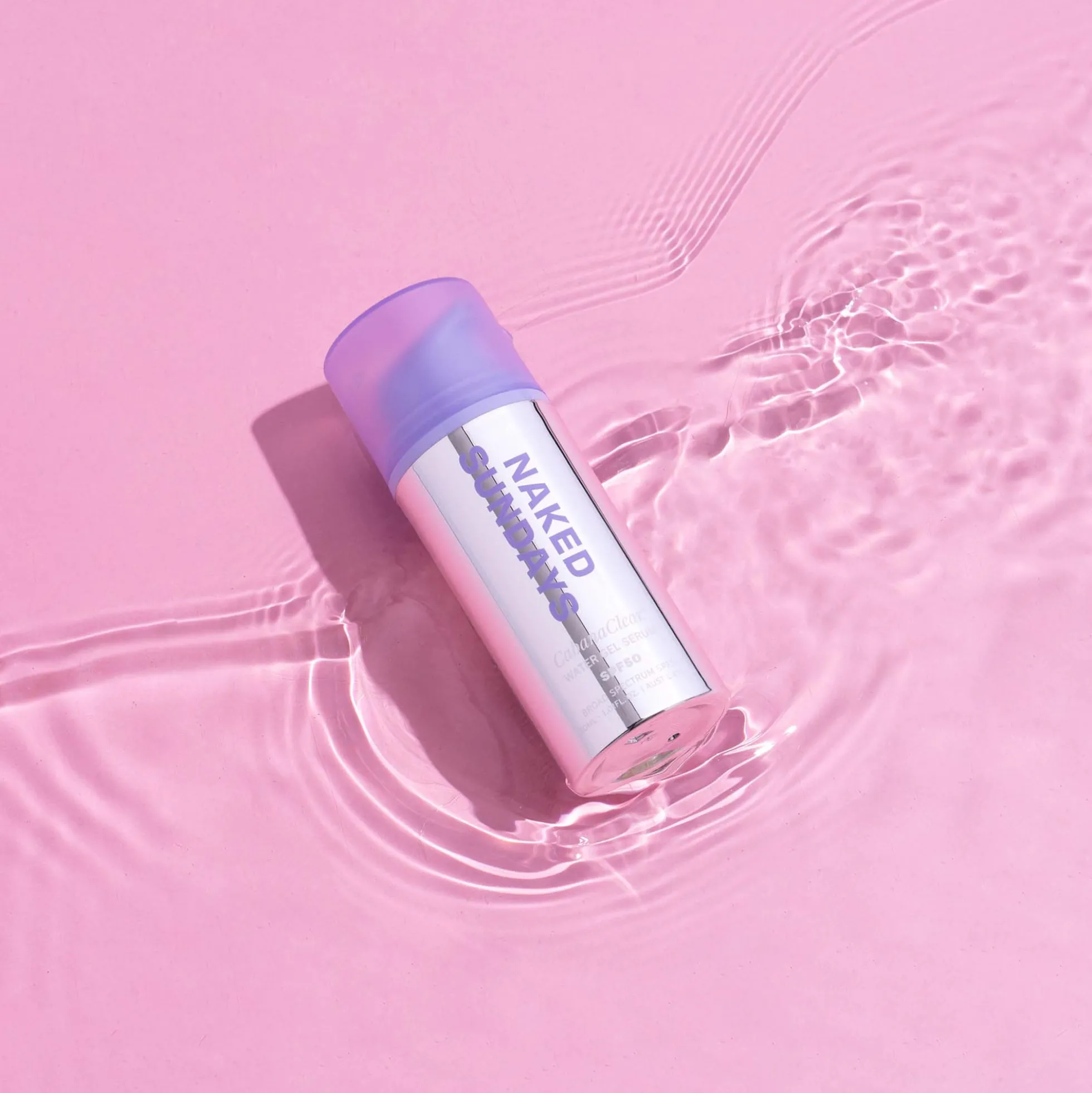Naked Sundays CabanaClear Water Gel Serum Sunscreen SPF50+ 30ml