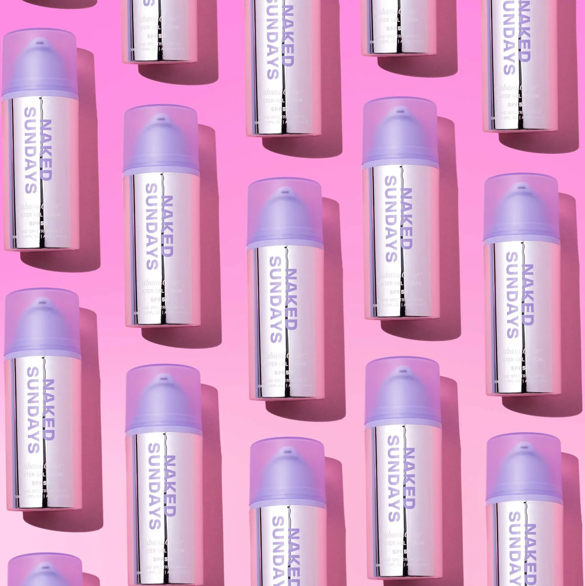 Naked Sundays CabanaClear Water Gel Serum Sunscreen SPF50+ 30ml