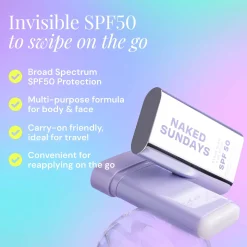 Naked Sundays Clear Glow Sun Stick SPF50