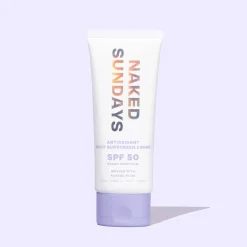 Naked Sundays SPF50 Antioxidant Body Sunscreen Creme 100ml