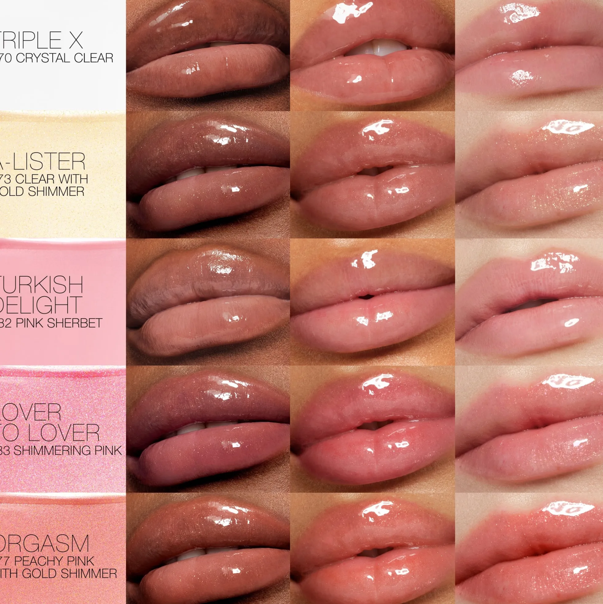 NARS Afterglow Lip Shine 5.5ml (Various Shades)