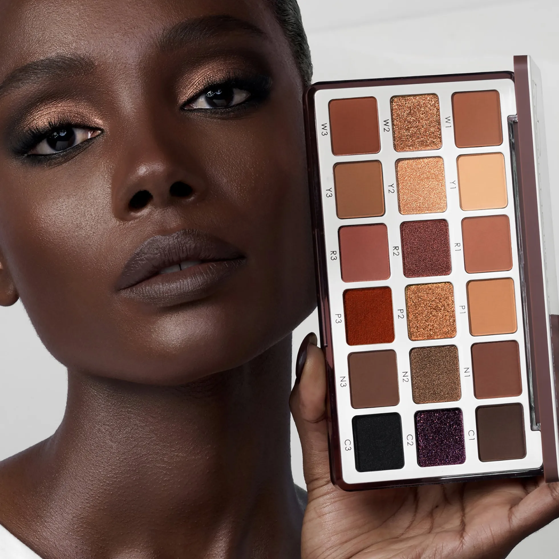 Natasha Denona Eye Sculpt Texture and Tone Eyeshadow Palette - Dramatic